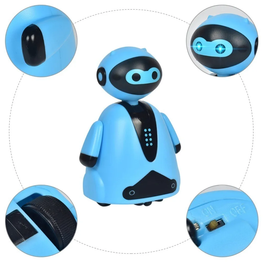 Happy cow 777-631 Follow Line Toy Lovely Magic Auto-induction Robot Follow Drawn Line Toy Inductive Model Pen & Gift for kids