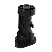 Промо-акция! 4 шт Пластиковые регулируемые высоты шкафа ноги для кухни ванной комнаты