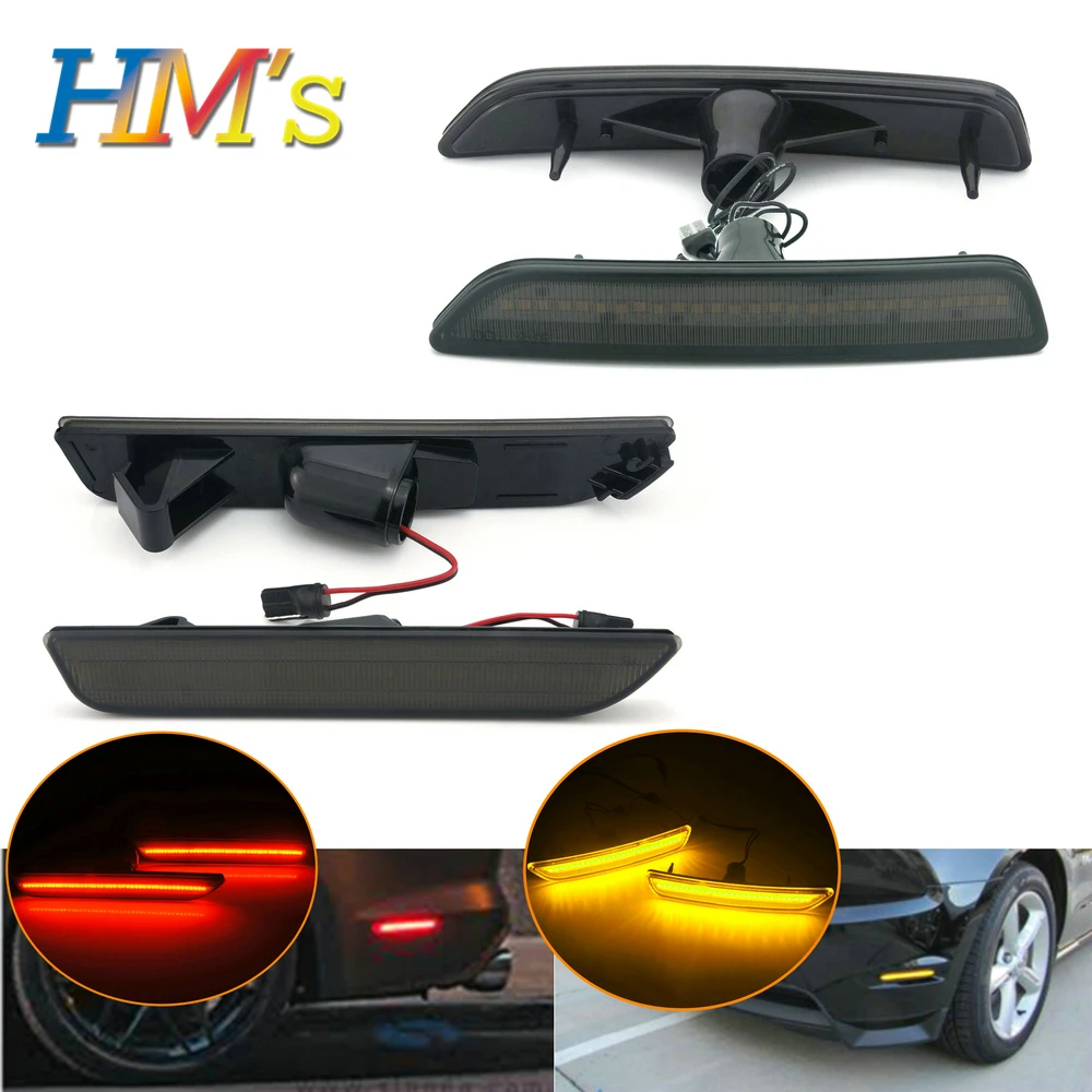 For Ford Mustang 2010 2011 2012 2013 2014 Front Rear Tail Side Marker font b Lamp