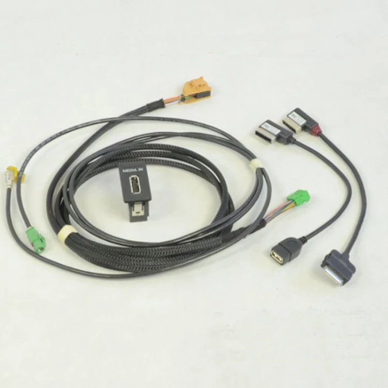 BODENLA разъем для VW Golf 7 MK7 MIB NAV GPS AMI с USB кабелем Ipod|Кабели адаптеры и разъемы| |