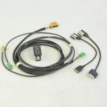 BODENLA разъем для VW Golf 7 MK7 MIB NAV GPS AMI с USB кабелем Ipod|Кабели адаптеры и