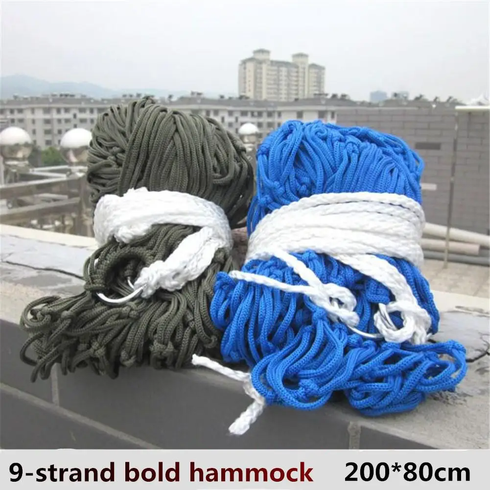 Mounchain Portable Thicken Nylon Rope tent accessories Hammock Outdoor camping rope with storage bag Rest 200 cm length | Спорт и