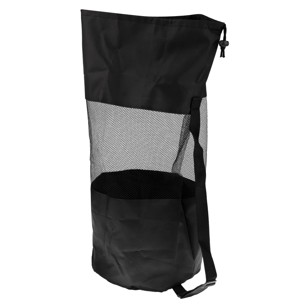 Dive Bag Heavy Duty Mesh Duffel Bag Drawstring Storage Pouch 62 x 25.8cm For Diving Scuba Snorkel Swimming Surfing Sports diving storage bag diving mesh bag