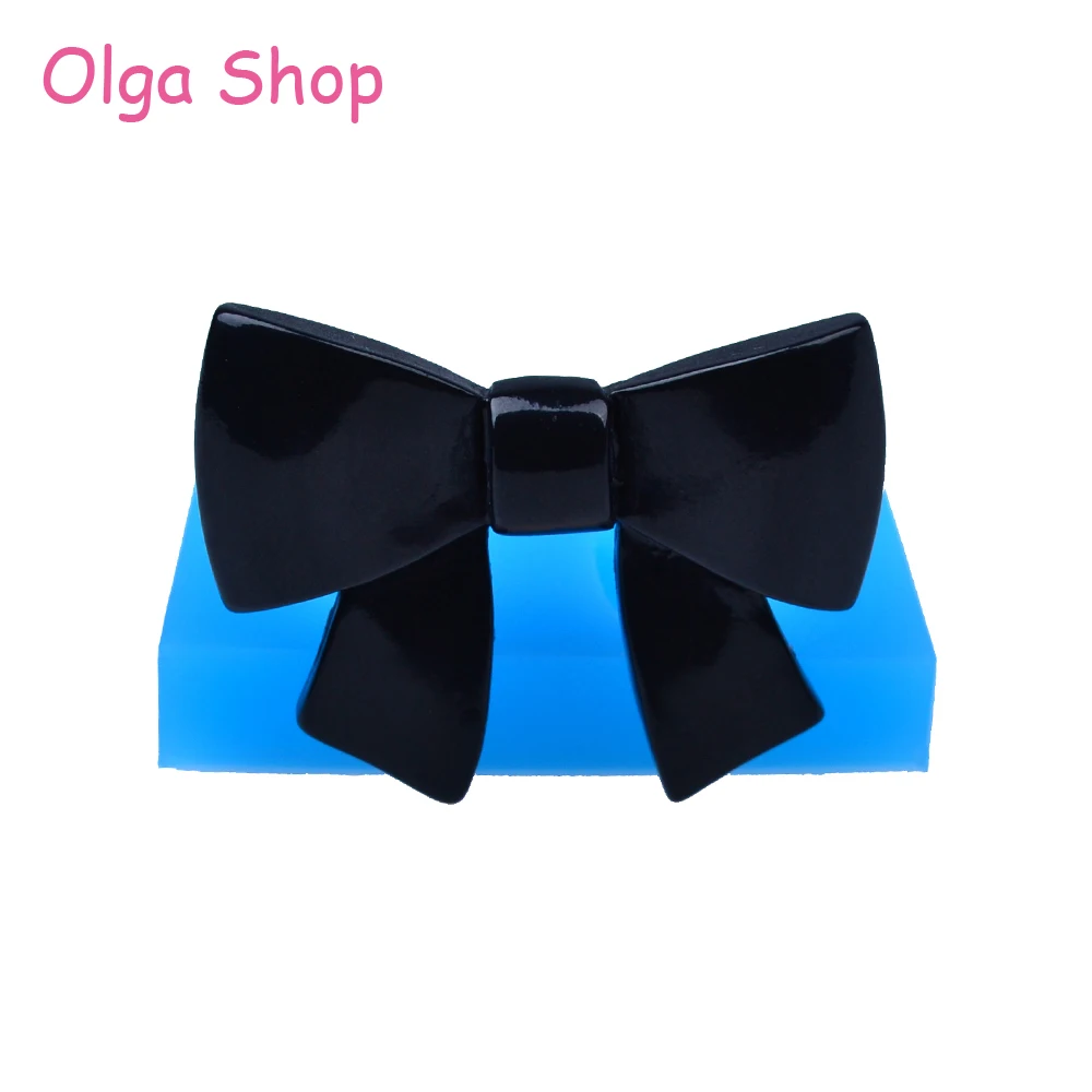 

FYL290 58.3mm Big Bow Silicone Mold - Ribbon Mold Fondant, Sugarcraft, Candles, Resin Fimo Clay, Butter, Cookie Biscuit Mould