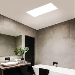 Светодиодный Панель свет светодиодный потолочная поверхность светильники 220V-240V ~ 50 Гц, 0,215 стиле потолочный светильник для украшения дома