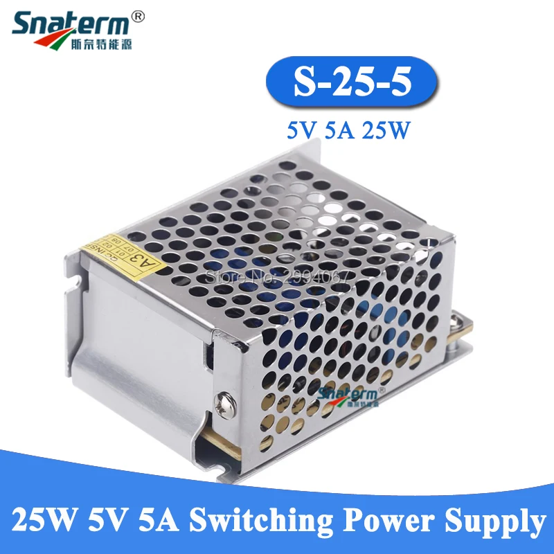 5V 5A 25W / 4A 20W импульсный источник питания для DC5V WS2811 WS2812B ws2801 СВЕТОДИОДНЫЙ