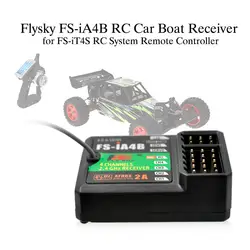 FS-iA4B автомобиля RC приемник для лодки 2,4 ГГц 4CH 4,0-6,5 V DC для FS-I10 FS-I6 FS-GT2F FS-GT2G FS-IT4S FS-I6S Системы пульт дистанционного управления