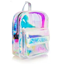 2019 Milk Bear Backpack New Women Backpack Mini Travel Bags Transparent Laser Backpack Women Girls Bag Pu Leather School Bag 2019 Milk Bear Backpack New Women Backpack Mini Travel Bags Transparent Laser Backpack Women Girls Bag Pu Leather School Bag