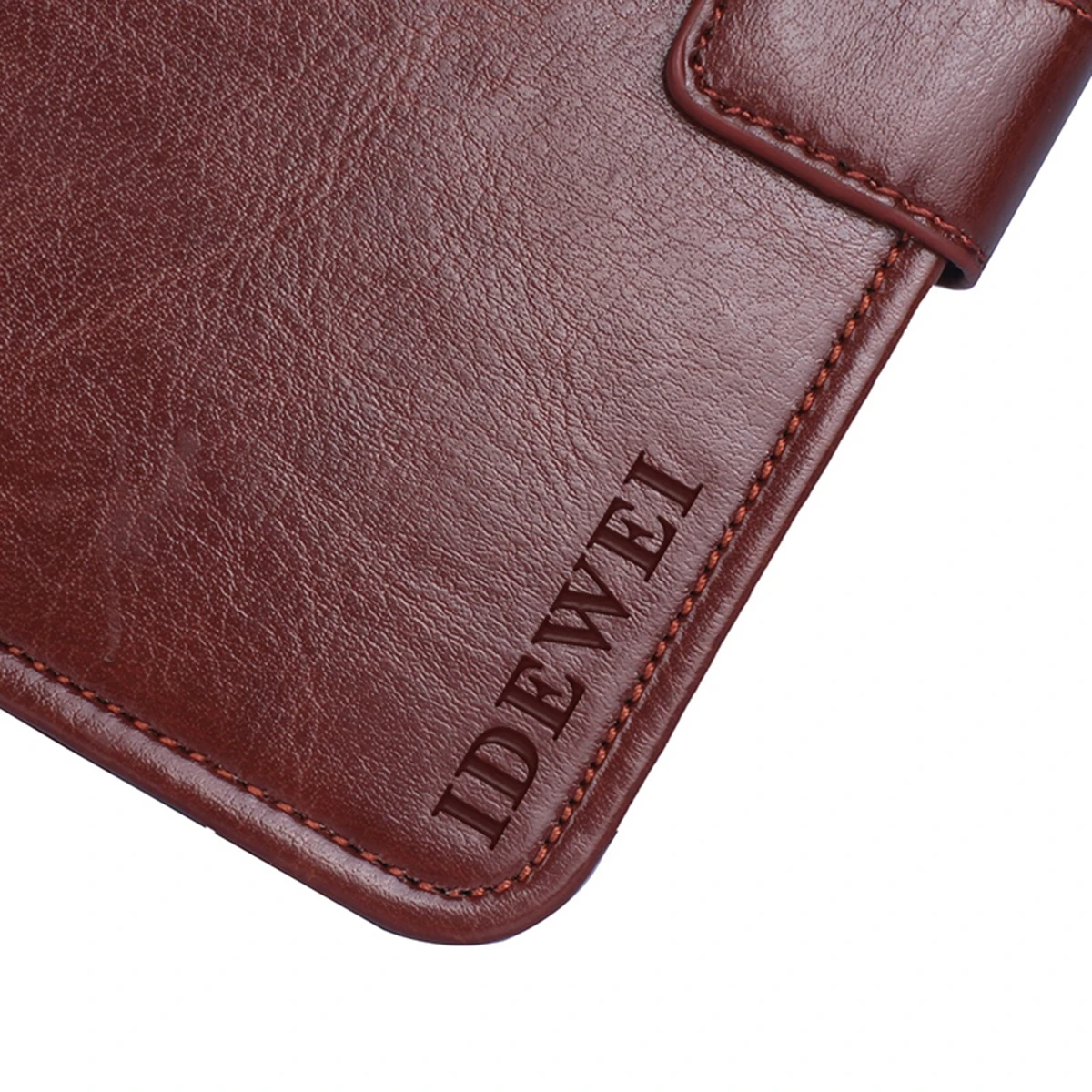 for Samsung Galaxy A60 PU Leather Case Crazy Horse Pattern Flip Case Stand Function with Card Slots Cover for Samsung A60 Fundas