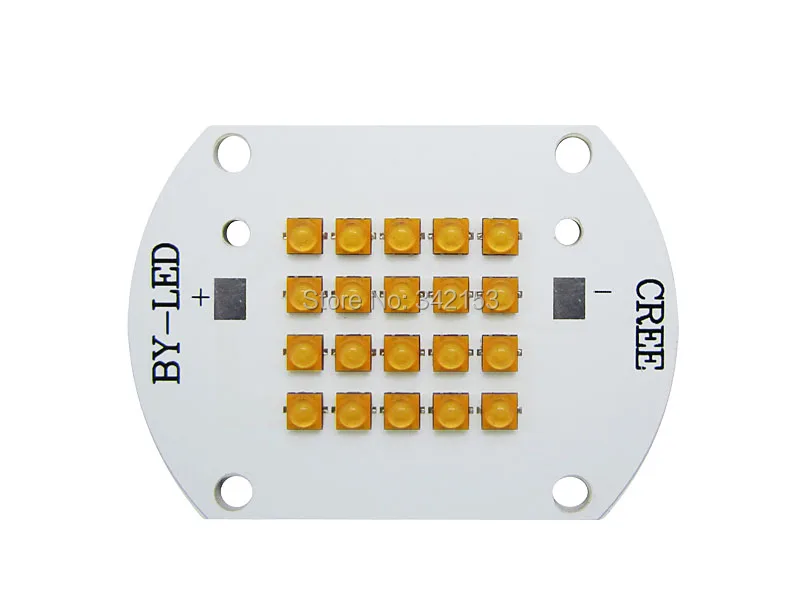 Cree 100 W XT-E XTE Королевский синий 450nm белый 6000-6500 K теплый белый 3000 K DC28-34V 3000mA высокомощный светодиодный излучатель свет лампы