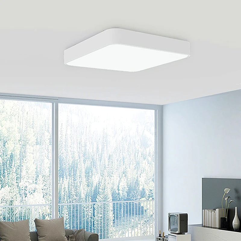 Yeelight потолочный светильник LED квадратный комнатный кристалл плюс умный дом wifi