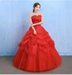 Vestido De Noiva Новое поступление Princesse Милая Красный великолепные Бальные платья недорогое бальное платье Бальные платья 2019