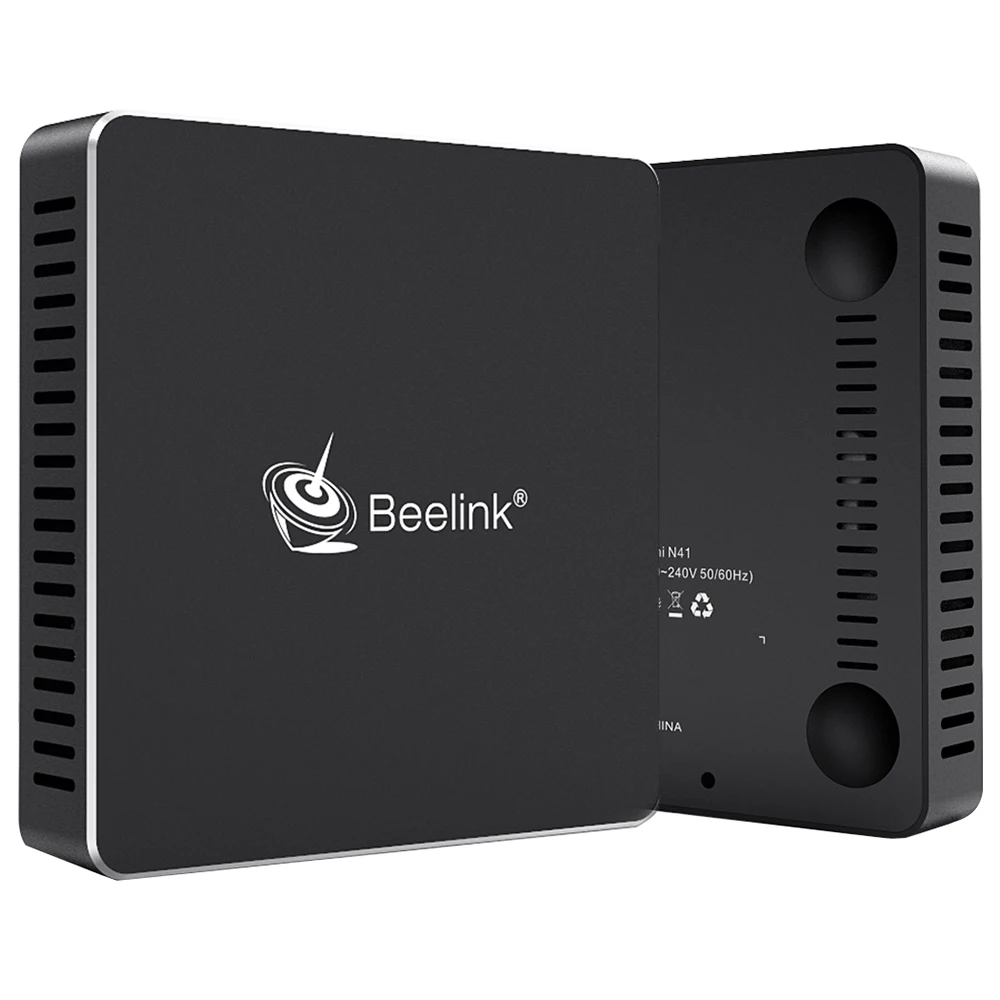 Beelink N41 N4100 Mini PC Близнецы озеро Intel HD Графика 600 4 GB Оперативная память 64 Гб