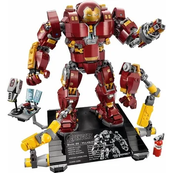 

CX 07101 1527Pcs Model building kits Compatible with 76105 Iron Man Anti Hulk Mech Toy 3D Bricks figure toys for children