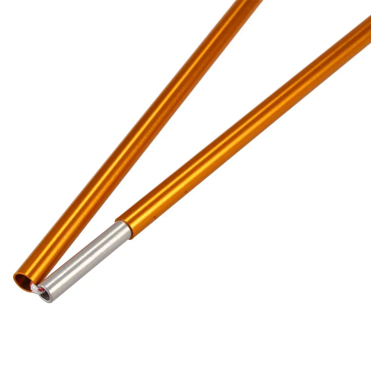 Shine Trip Aluminum Rod Tent Pole 2 Pack Alloy Bar Tent Pole