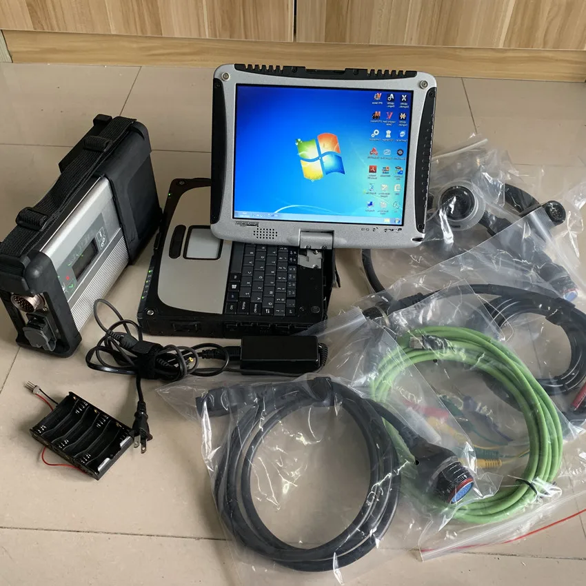 

Mb Star Diagnosis Sd Connect c5 with SSD 480GB 2023.09 Newest Software Laptop CF19 Touch Screen I5 4G Full Set Ready to Work