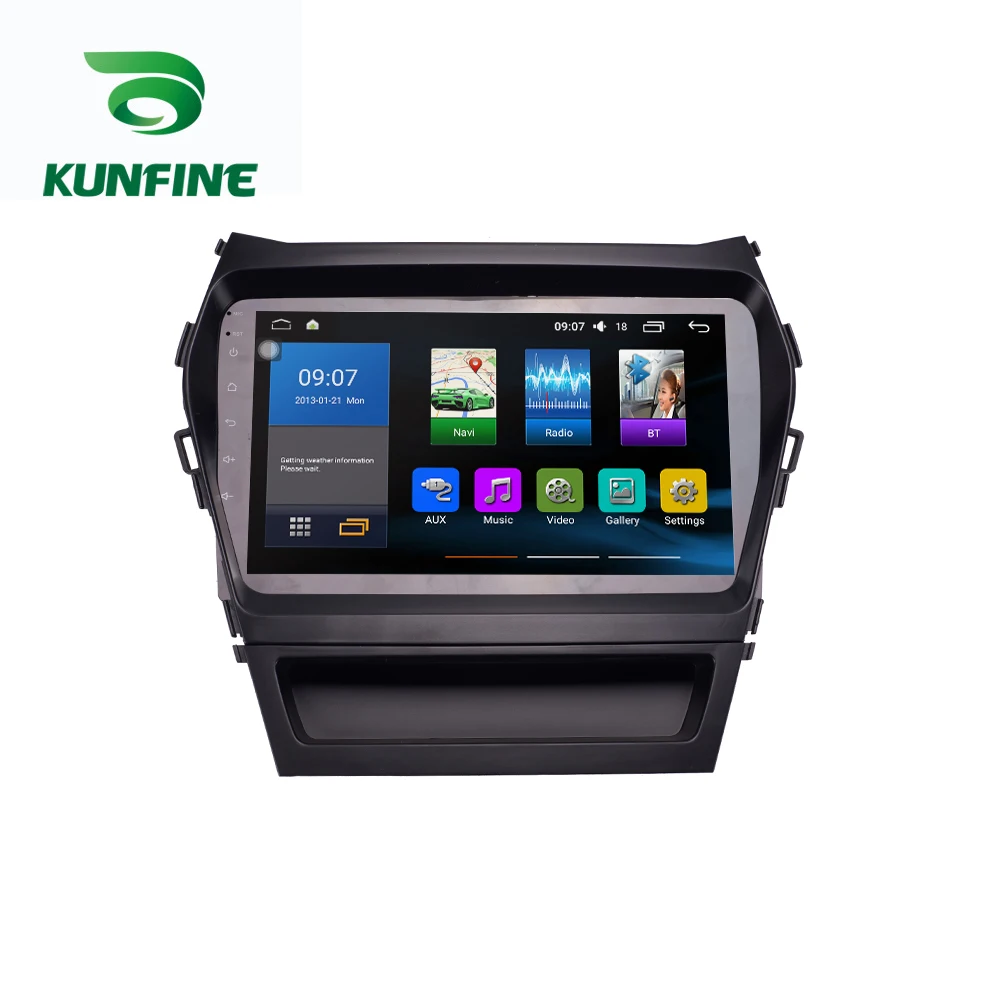 

Octa Core 1024*600 Android 8.1 Car DVD GPS Navigation Player Deckless Car Stereo For Hyundai IX45 2012-2016 2.0L Radio Headunit