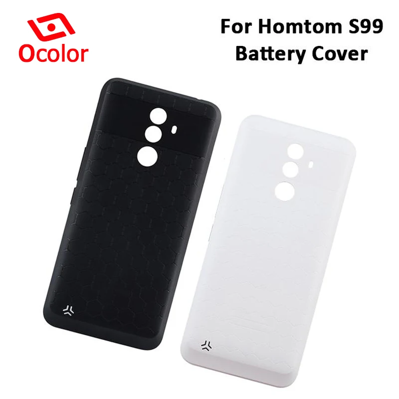 

ocolor For Homtom S99 Battery Cover 5.5'' Protective Battery Back Cover Fit Replacement For Homtom S99 Battery Case Anti-knock
