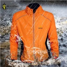 WOLFBIKE MTB светоотражающие велосипедные куртки мужские 5 цветов водоотталкивающие дышащие майки ветровка велосипедные куртки спортивное пальто