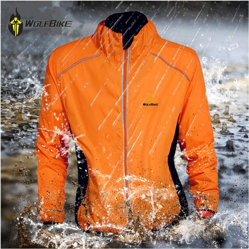 WOLFBIKE MTB عاكسة الدراجات جاكيتات الرجال 5 ألوان المياه طارد تنفس الفانيلة واقية دراجة جاكيتات الرياضة معطف WOLFBIKE MTB عاكسة الدراجات جاكيتات الرجال 5 ألوان المياه طارد تنفس الفانيلة واقية دراجة جاكيتات الرياضة معطف