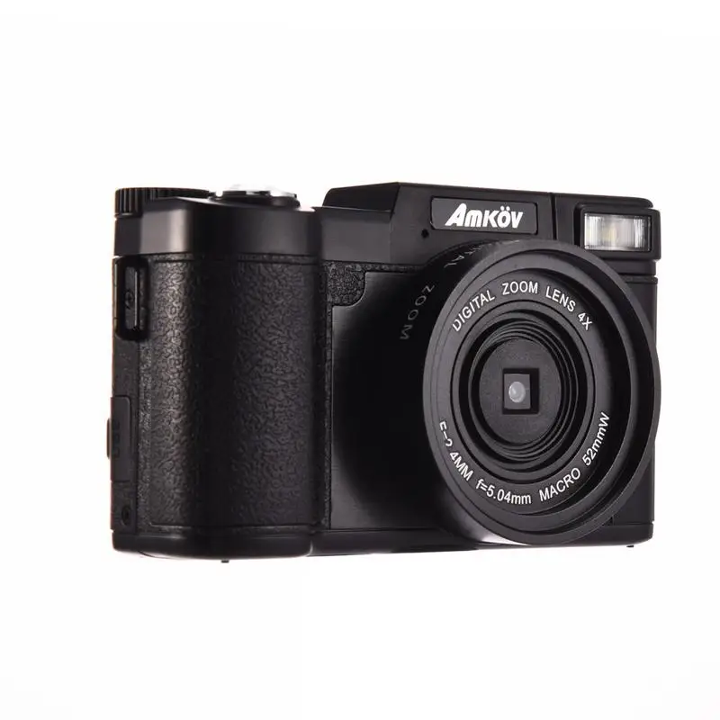 Home Mini Digital Camera AMK-CDR2 24 Megapixel 1080P HD Shooting 4X Zoom Self-timer Camera With 3\