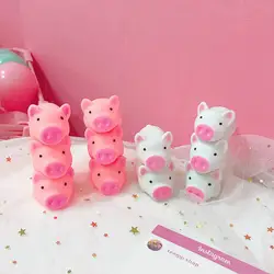 Новый Squishying розовый поросенок мультфильм мягкие милые животные Squeeze звук сдавливание называется замедлить рост декомпрессии игрушка