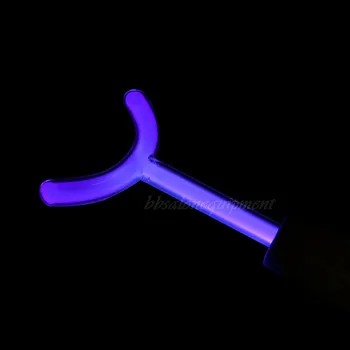 

Wholesale High Frequency Y Fork Electrode Replacement Wand For Beauty Facial Spa Skin Care Violet Orange Ray Machine