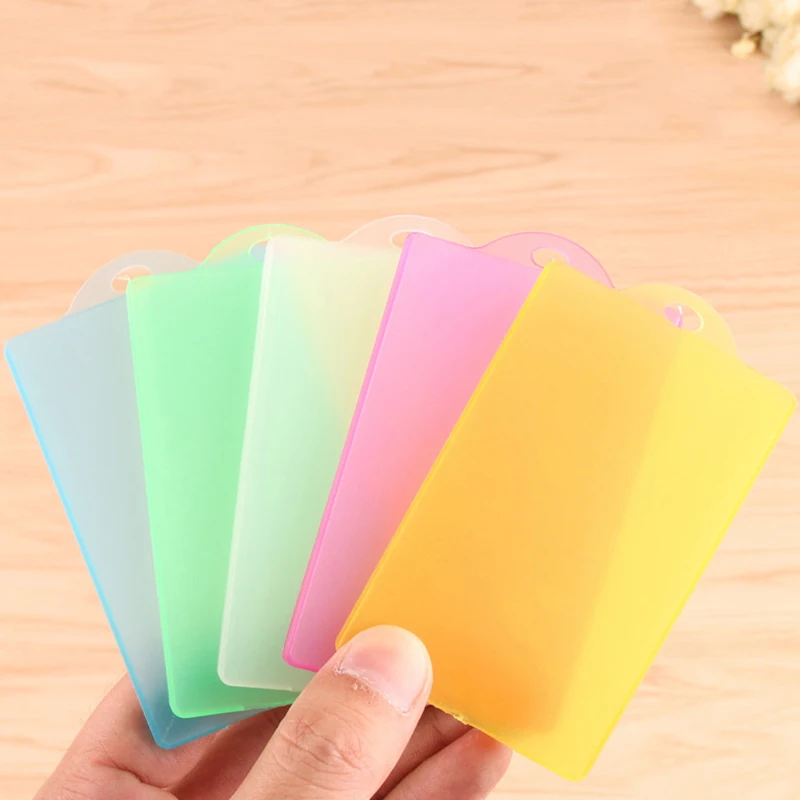 

5pcs Stationery Transparency Cover Passport for Bus Name h23 ID w16 Student Supply w45 Plastic Card