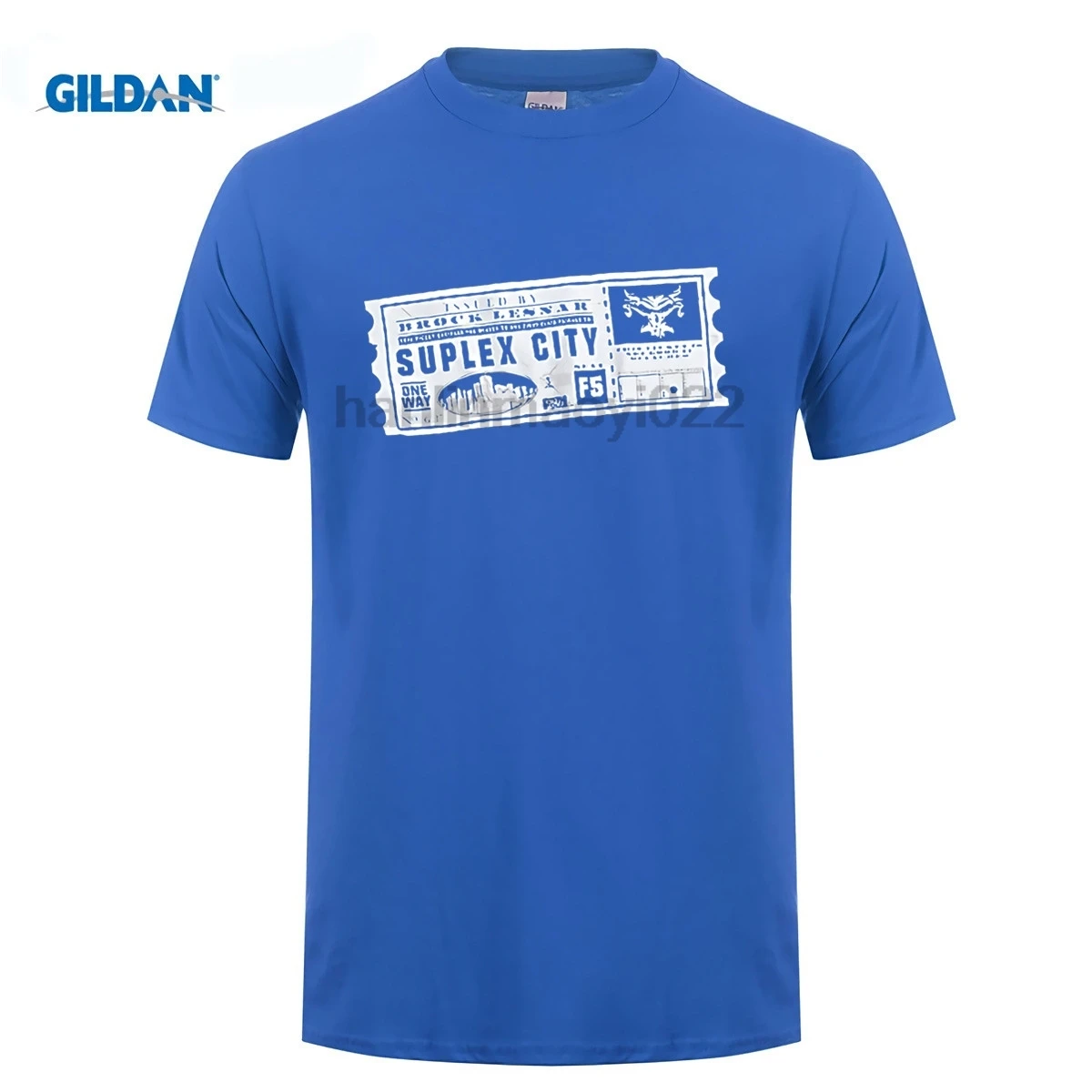 GILDAN Брок Леснар SUPLEX CITY билетная футболка|Футболки| |