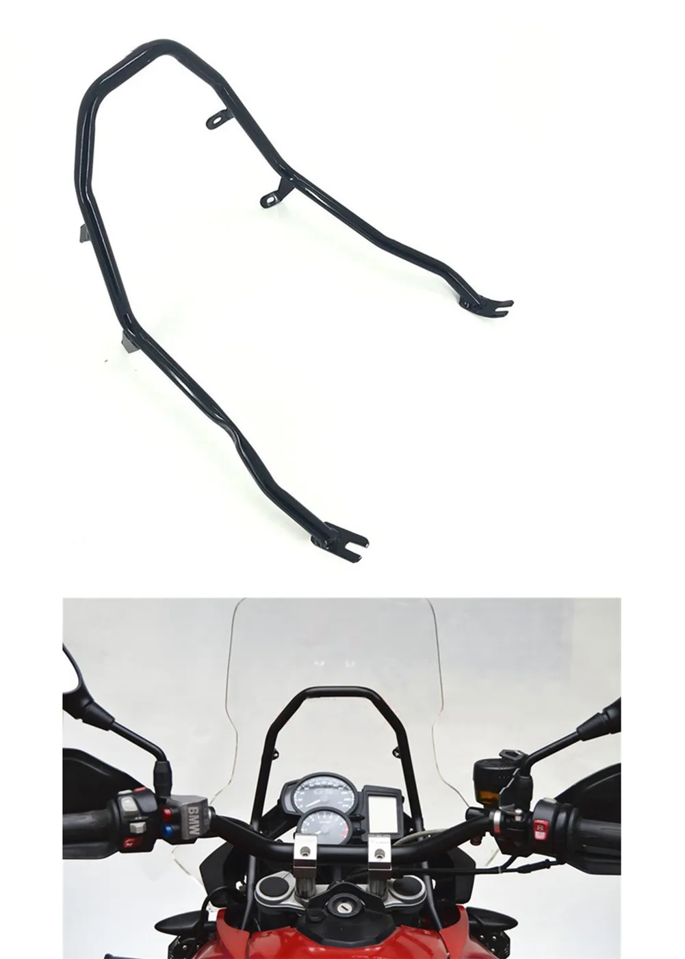 

Windshield Windscreen Mounting Bracket For BMW F800GS ADV F700GS ADV 2014-2017 F 800 700 GS Adventure 2016 2015 Motorcycle