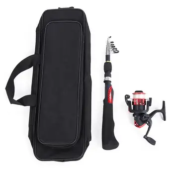 

Mini Metal Telescopic Ice Casting Fishing Rod Pole Reel Wheel Set Kit Telescopic Fishing Pole Tackle Tools