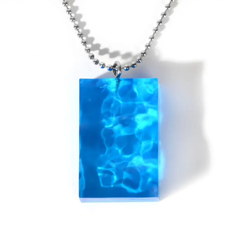 Womens Mens Necklace Pendant Plastic/Resin Rectangular Round MISTYRAIN Water Drop Crytal Choker Ocean Jewelly Gift | Украшения и