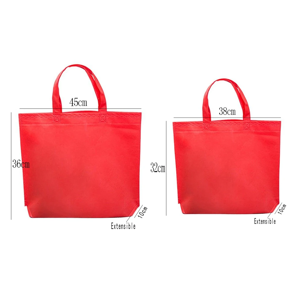 

Reusable Large Canvas Cotton Fabric Shopper Bag Women Shoulder Tote Non-woven Environmental Case Organizer Multifunction