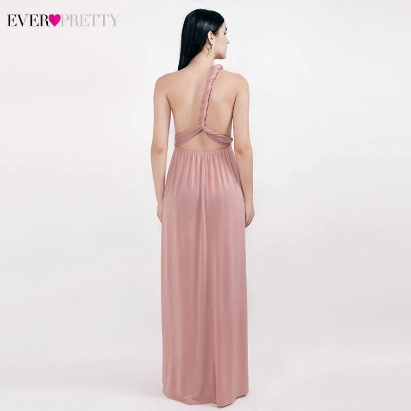 Темно зеленые платья для подружек невесты Bruidsmeisje Jurken длинные трапеции Ever Pretty без