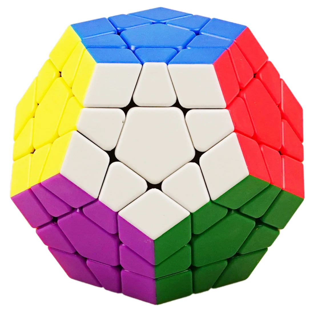 

Shengshou Tank 2x2x2 Magic Cube Megamid Cube Speed Cube for Brain Training Competitiion - Colorful
