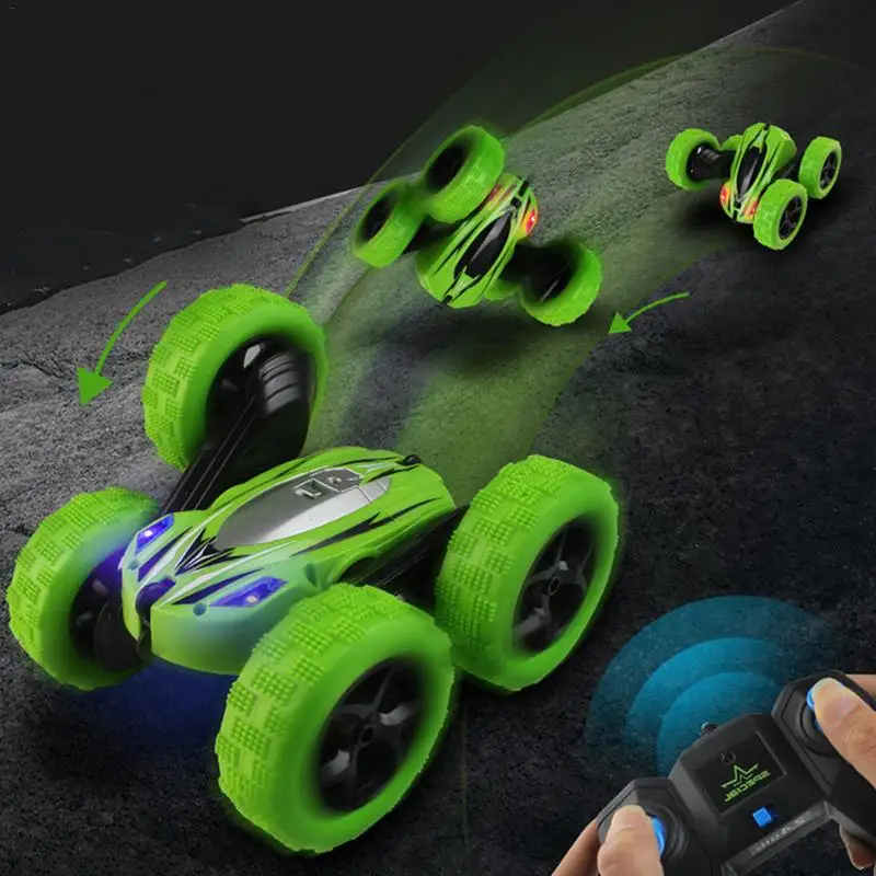 Remote Control Car 2.4Ghz Double-Sided Tumbling Remote Control Car 3D Deformation Off-Road Truck 360 Degree Flip Rotation RC Car