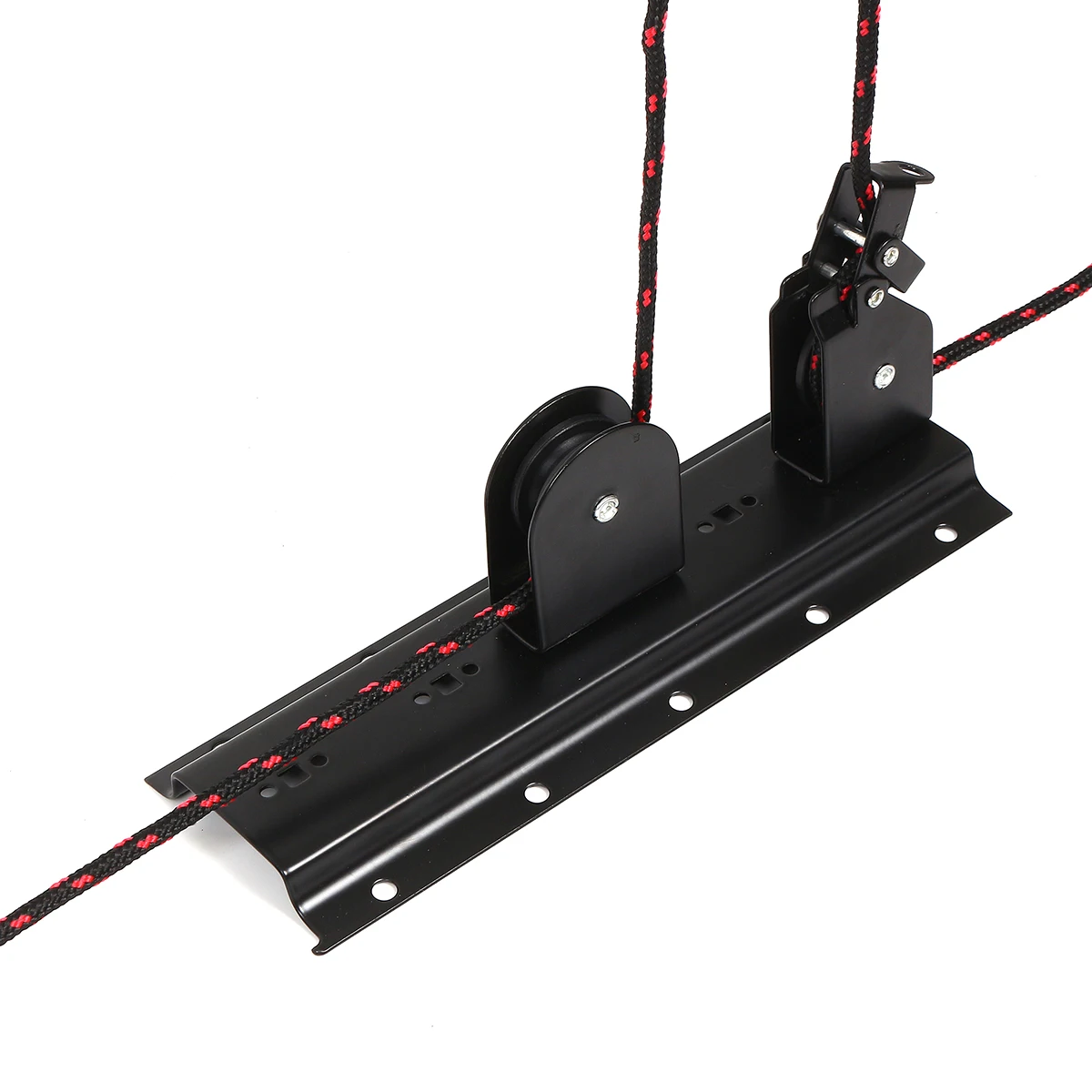 1set Canoe Boat Kayak Hoist Bike Lift Pulley System Kit Garage Ceiling Storage Rack Bicycle Rack With 15m Rope Max Load 20kg New