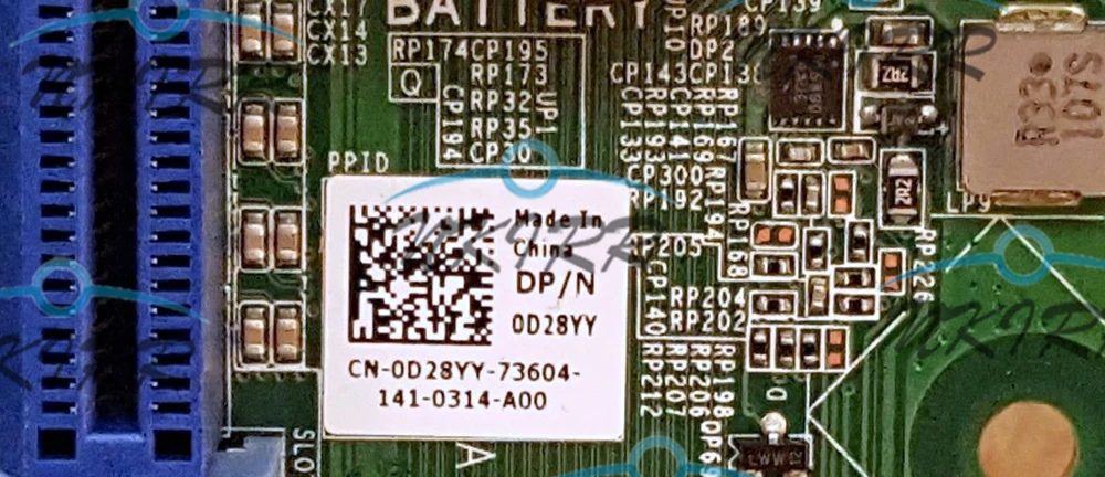 Материнская плата формата SFF E93839 KA0120 D28YY D6H9T WVTJN KCXV4 Y38F0 LGA1155 Q65 для Dell Optiplex 990 790 D03S SMT
