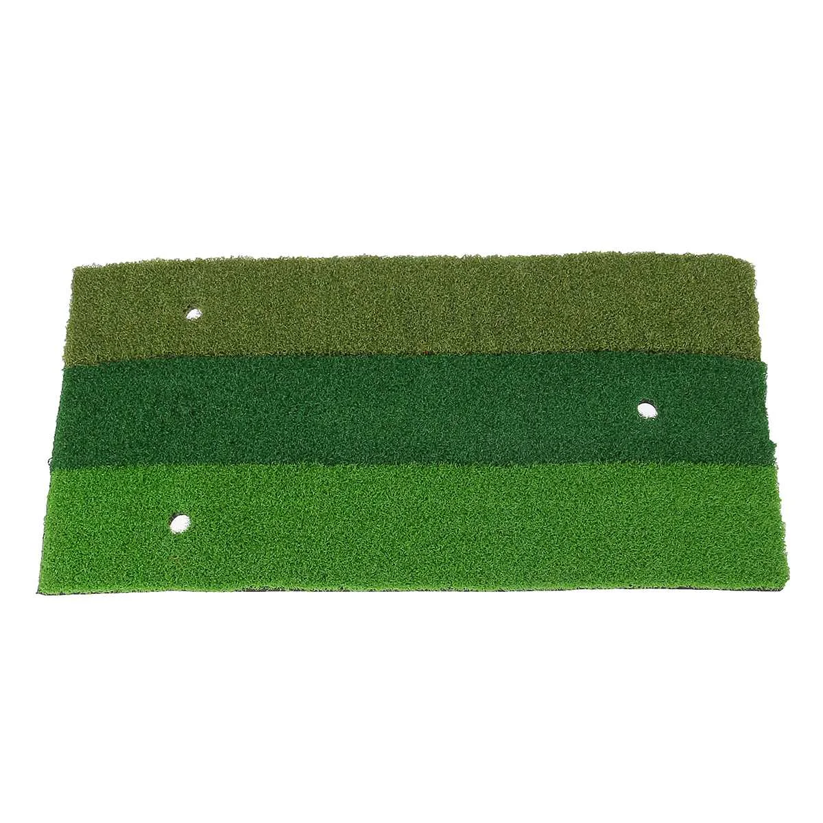 60x30 سنتيمتر حصيرة الجولف المطاط في الهواء الطلق داخلي صديقة للبيئة الأخضر جولف ضرب حصيرة ممارسة المعدات