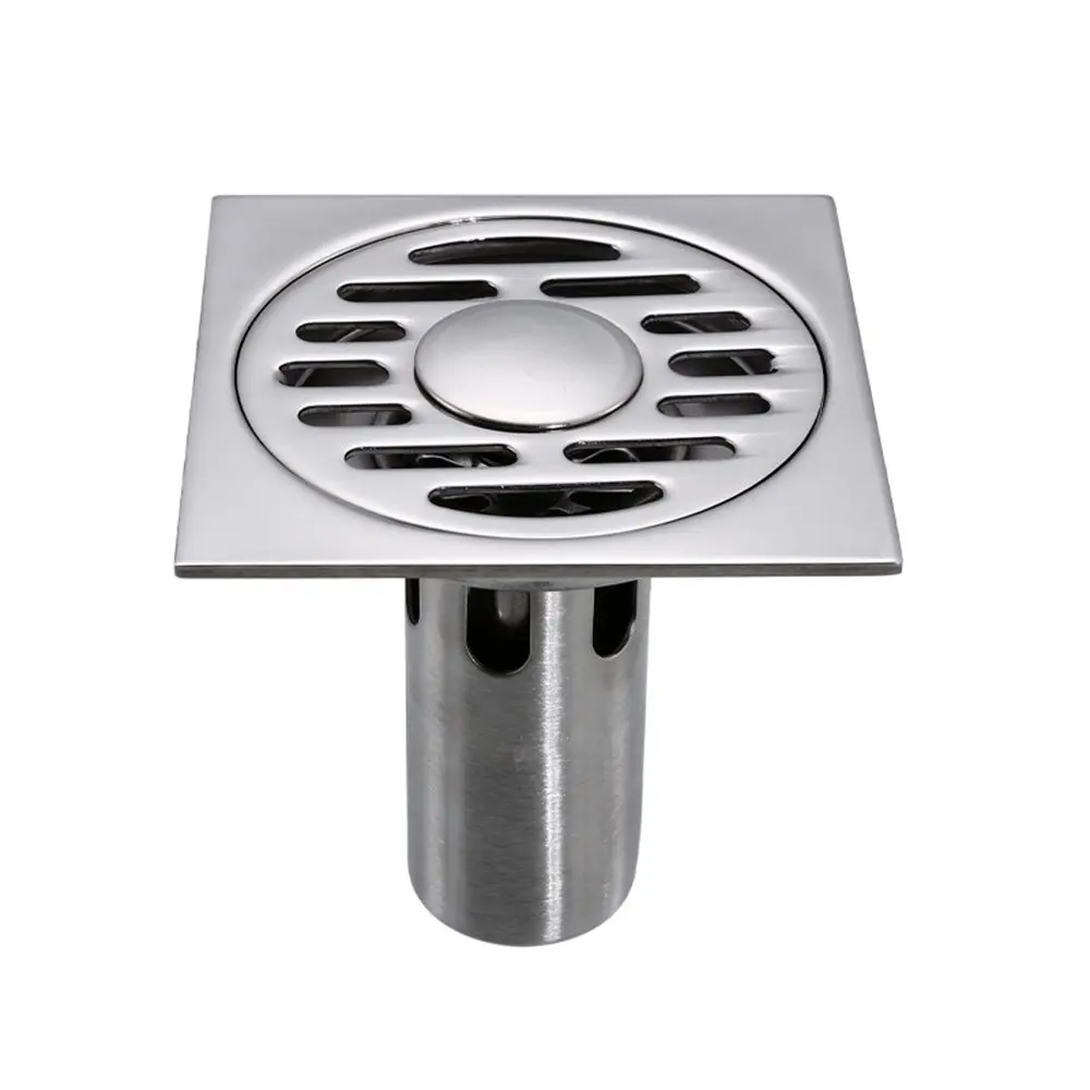 304 Stainless Steel Bathroom Odor Floor Drain Washing Machine Large Flow Thickening | Обустройство дома