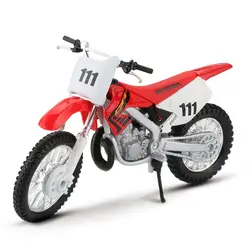 Maisto 1:18 сплав внедорожный мотоцикл модель игрушки CR250R спортивный мотоцикл автомобиль гоночный автомобиль коллекция игрушек для Детский