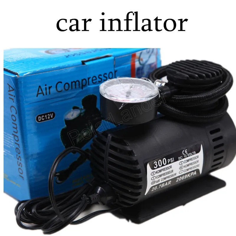 

12V 250 PSI Electric Car Tyre Air Compressor with 3 Pneumatic Nozzle car tire inflato High quality