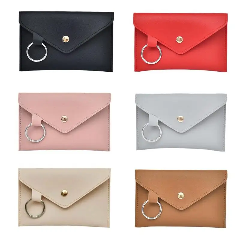 

2018 Women Waist Pack Belt Pouch Bag Lady Mini Phone Pouch Bags New Envelope Female PU Leather Belt Pack For Clothing