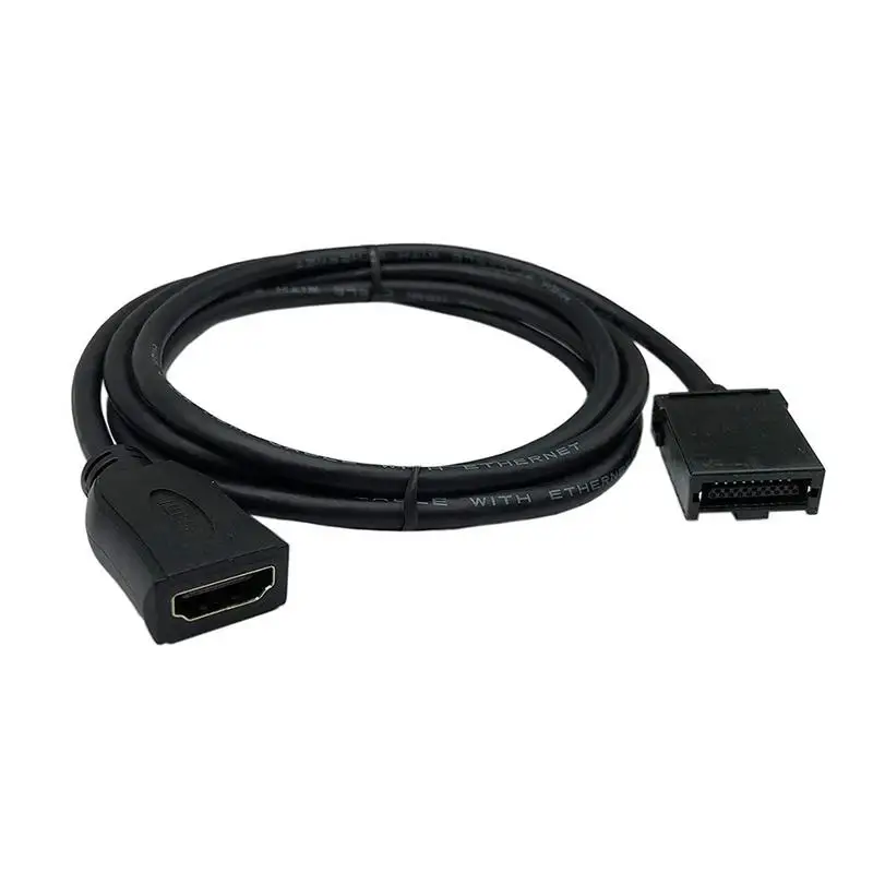 HDMI соединители типа E микророзетка для мужчин и женщин Мягкий растяжимый Кабель