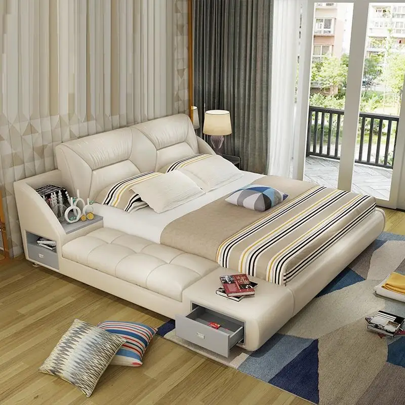 Infantil Odasi Mobilya habitación Quarto Recamaras marco único Mobili Yatak caja de cuero muebles de dormitorio Moderna Cama Mueble Cama Infantil Odasi Mobilya habitación Quarto Recamaras marco único Mobili Yatak caja de cuero muebles de dormitorio Moderna Cama Mueble Cama
