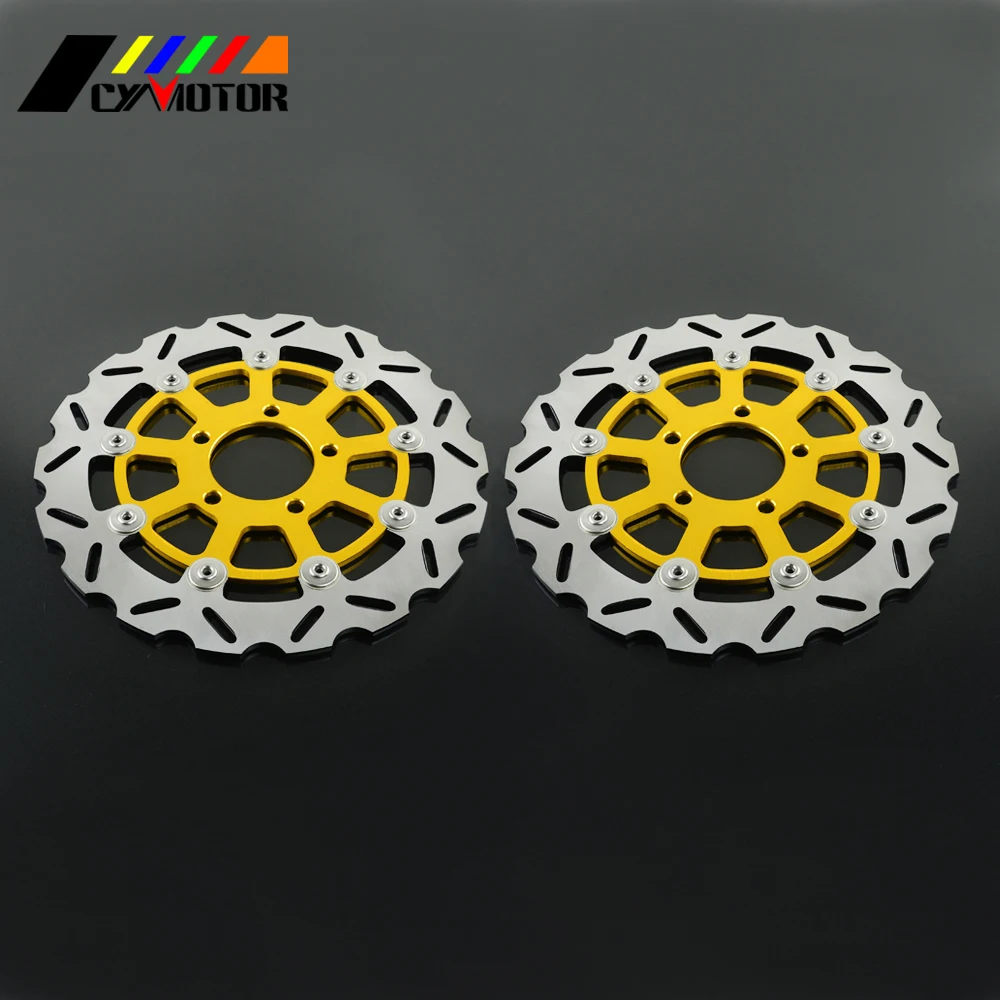 2 шт. плавающие тормозные диски для мотоцикла ротор SUZUKI GSXR600 GSXR750 2004 2005 GSXR1000 03 04 GSXR