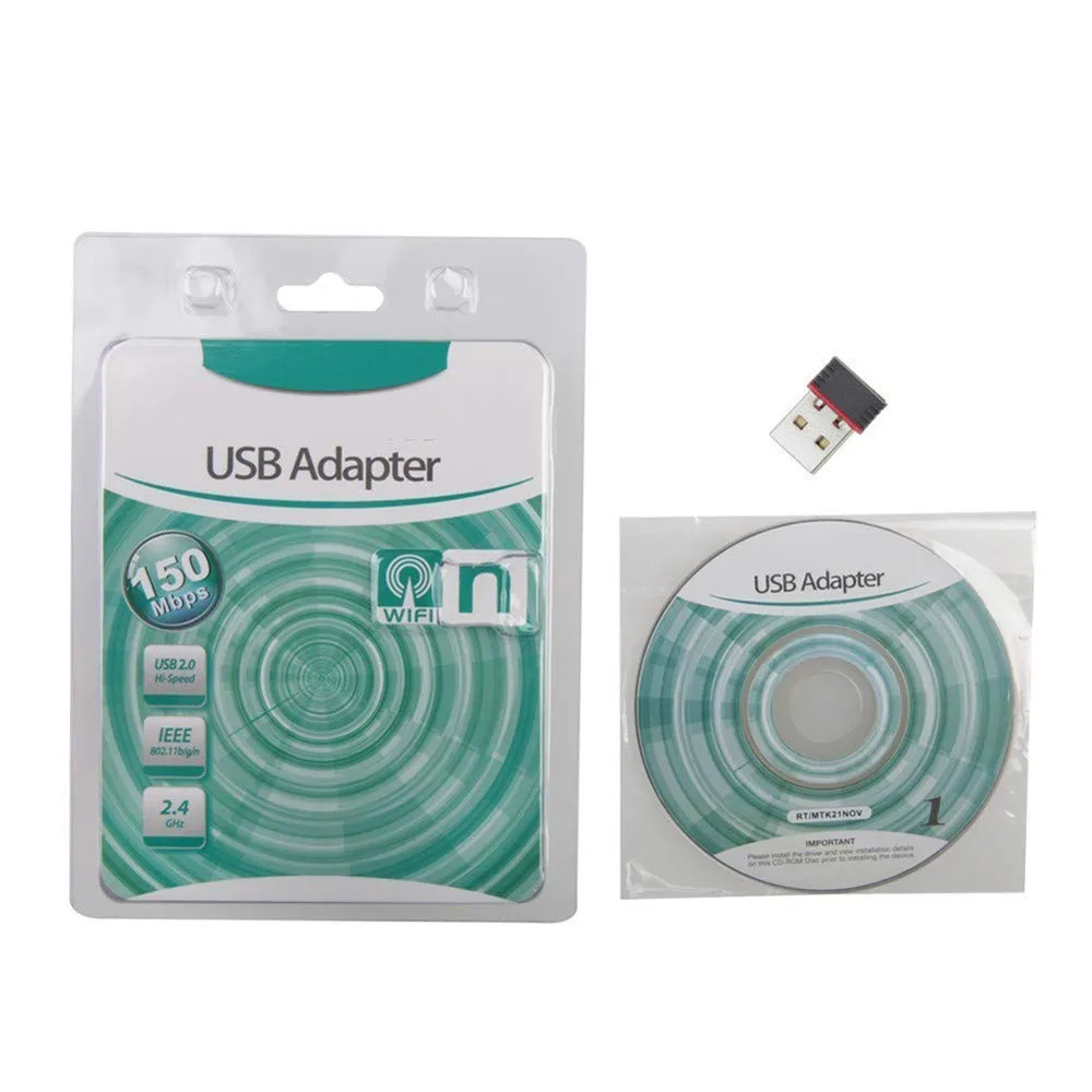 Мини USB 2 0 WiFi ключ Raspberry Pi 3 Модель B беспроводной адаптер 802.11n 150 Мбит/с для 3B
