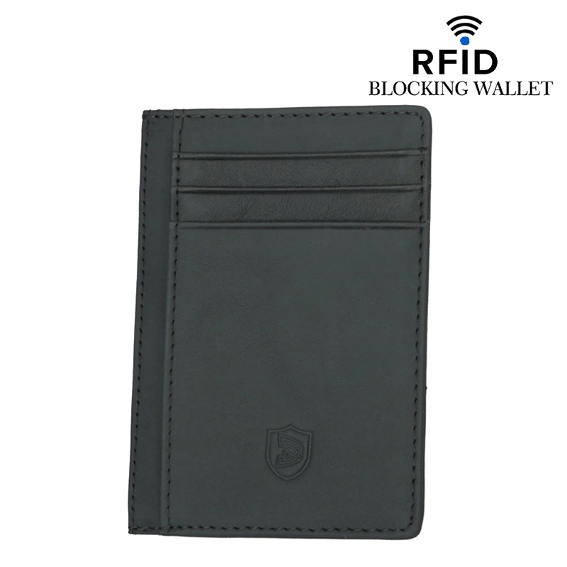 

Fashion Lichee Pattern Bank Credit Card Holder Women Man Genuine Leather Card Package Coin Purse Business Card Holder Porte