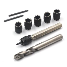 Spot Weld Cutter, Sheet Metal Hole Cutter, Punch Remover Panel Separator For Power Drill Welding Auto Body Work Tool, 3/8 Inch Spot Weld Cutter, Sheet Metal Hole Cutter, Punch Remover Panel Separator For Power Drill Welding Auto Body Work Tool, 3/8 Inch