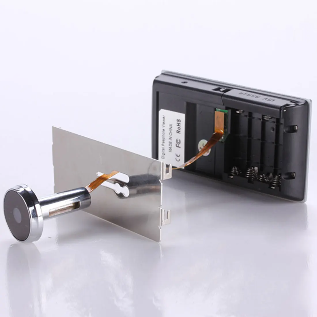 

Digital Doorbell 3.5 inch LCD Color Screen 120 Degree Peephole Viewer Door Eye Doorbell Mini Outdoor Color Camera